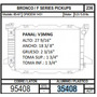 Radiador E150 / E250 Series /  97-07 V6 / V8 4.2 / 4.6 35673