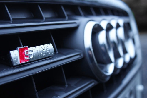 Emblema Audi Sline Para Parrilla, A3,a4,a5,a6,a8,q3,q5, Foto 3