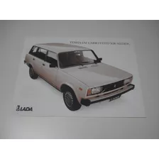 Catálogo Folheto Encarte Lada Laika Station Wagon Raro