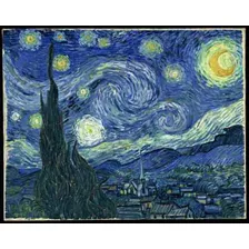 Lamina 30x45cm Arte - Pintores - Van Gogh - Noche Estrellada