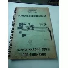 Manual Torno Nardini 300 Ii