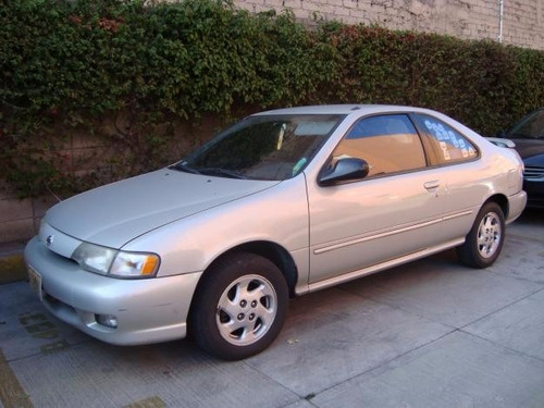 95-00 Nissan Lucino Viseras + Ganchos Centrales Color Gris Foto 4