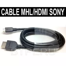 Cable Mhl Hdmi Sony Xperia Z1 Z2 Sp Zl Z3 Z4 Compact Ultra
