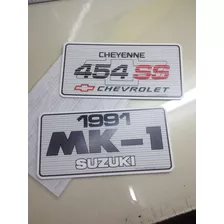 Placas Personalizadas, Auto, Moto.