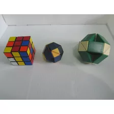 Cubo Magico Rubik + Gusano Magico Gde + Chico Revisa Fotos