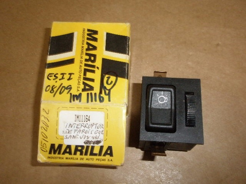 Interruptor Luz Farol Gol Santana 1988/1992  Marilia Im11164