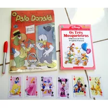 Kit Pato Donald Nº 1 (fac-simile) + Clássicos Disney 1 + Ca