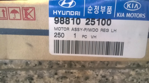 Motor Sube Vidrio Hyundai Accent Verna Original Izquierdo