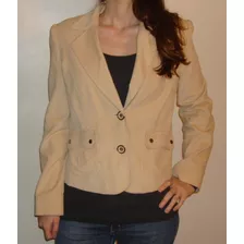 Ayres, Blazer / Saco De Corderoy Color Natural T.3!