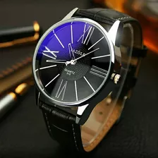 Reloj Yazole Original Koreano Para Caballero + Caja Elegante