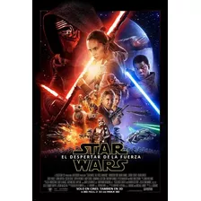 Poster Original Star Wars El Despertar De La Fuerza