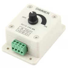 Controle Dimmer Led 10w Fita Aquário 12-24v 8a 5 Peças