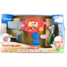 Handy Manny 2 En 1 Sierra Taladro Electrico Parlante Squeeze