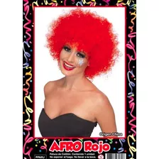 Peluca Afro Roja - Fiesta & Eventos En La Golosineria