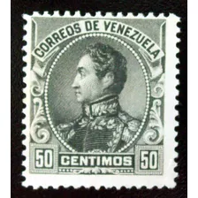 Venezuela, Sello Yv. 62 50c. S. Bolivar 1899 Nuevo L6832