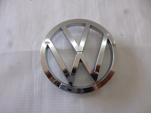 Vw Sedan 1974-2004 Emblema Cofre Grande Cromo Vocho 8.3 Cms Foto 2