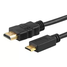 Chapado En Oro Hdmi A Hdmi Mini Cable De 1,83 Metros 6 Pies