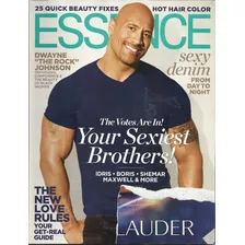 Revista Essence : Dwayne Johnson / Idris Elba / Emeli Sandé