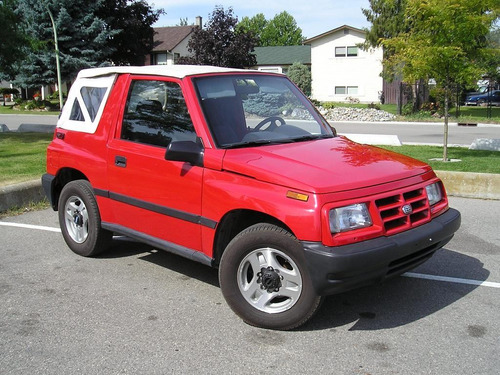 89-98 Geo Tracker Manija Vidrios Manuales Gris 2 Piezas Foto 4