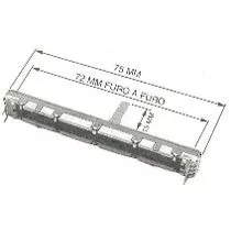 6 Peças Fader Deslizant Mesa De Som Yamaha 20kax2