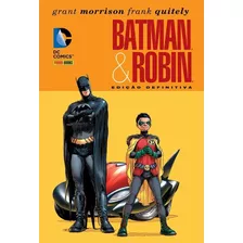 Batman & Robin Edição Definitiva Hq Capa Dura Nova Lacrada 