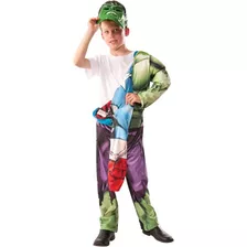 Disfraz Para Niño 2 En 1 Hulk / Capitán América