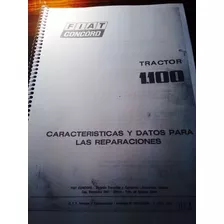Manual De Taller Tractor Fiat 1100