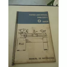 Manual Do Torno Imor Prn-320