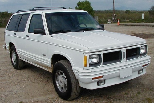 91-94 Oldsmobile Bravada Chapa Manija Llaves Puerta Trasera Foto 5