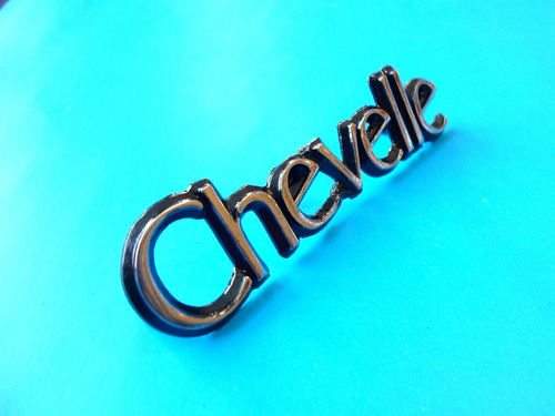 Emblema Chevelle Chevrolet Foto 2