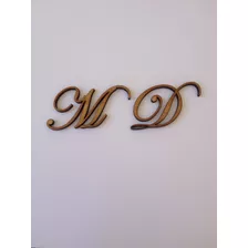 30 Letras Em Mdf Branco 4cm 