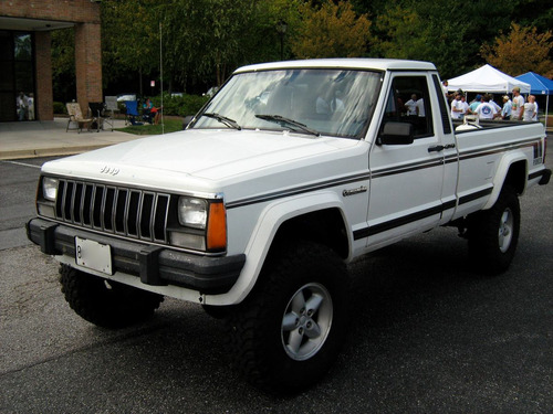 85-90 Jeep Comanche Switch De Encendido Cromado Con Llaves Foto 5