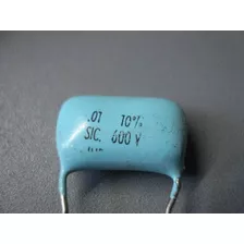 0.01uf X 600 Volt Capacitor Poliester Marca Mallory