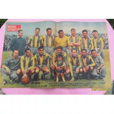 Antigua Lámina Central Mundo Deportivo Atlanta B 1956