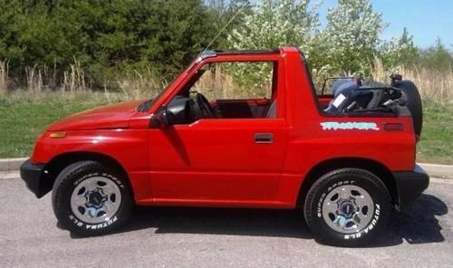 89-98 Geo Tracker Elevador Manual Vidrio Izquierdo 2 Puertas Foto 5