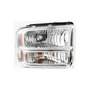 Ford Excursion F250 Super Duty 1999-2004 Led  Faros Negros 