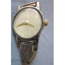 Vintage Juguete De Lata Japonés Reloj Rolex