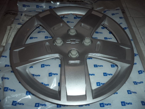 Tapon De Rueda Original Rin 15  Chevrolet Aveo 2009 - 2018 Foto 3