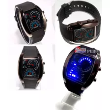 Reloj Digital Sport 44 Led Tablero Velocimetro Turbo