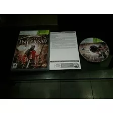 Dante Inferno Para Xbox 360,excelente Titulo,checalo