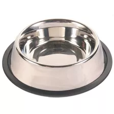 5 Comedouro Para Cães E Gatos Em Aço Inox 18cm Ref: 3718