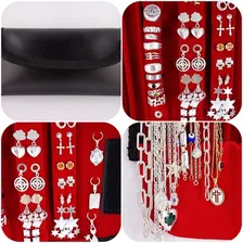 Kit Folheado Prata Ou Folheado A Ouro Ou Misto Com 60 Pçs Pulseiras Brincos Anéis Correntes Pingente Feminino Masculino 