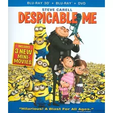 Blu-ray Despicable Me / Mi Villano Favorito 3d + 2d + Dvd