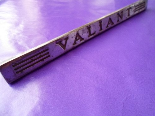 Emblema Valiant Original Plymouth Clasico Foto 2