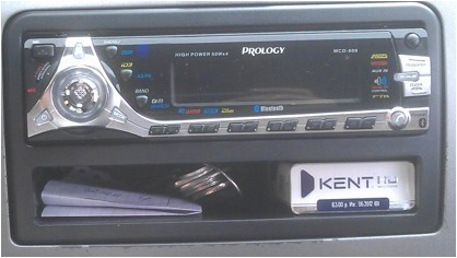 Frente Adaptador Estereo 1 Din Mercury Mariner 2005 A 2007 Foto 6