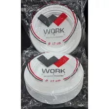 Plato Plastico Descartable Work 17cm X 100 Unid Postre