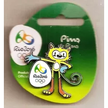 Pins Rio 2016 - Mascote Olimpico Vinicius Oficial