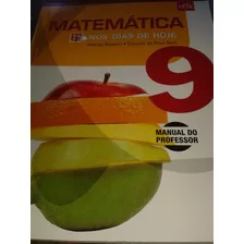 Matematica Nos Dias De Hoje 9 (do Professor)