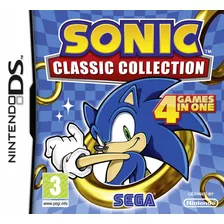 Jogo Sonic Classic Collection Nintendo Ds Cartucho Original