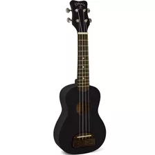 Ukelele Ukulele Kohala Soprano Negro Satinado Kt-sbk